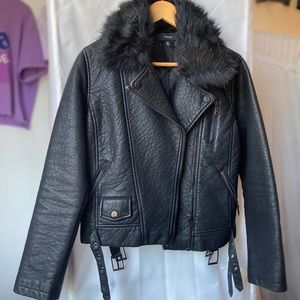 THE BEST FAUX LEATHER JACKET!